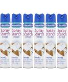6 x Dr Beckmann Laundry Spray Starch For A Fresh Crisp Finish 6 x 400ML Cans - Buy Online on GoSupps.com