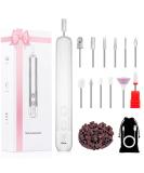 Electric Nail Drill Kit - Professional Cordless Manicure/Pedicure Set | Rechargeable 3-Speed Nail File for Thick Toenails & Cuticles - Perfect for Home & Salon Use - Buy Online on GoSupps.com