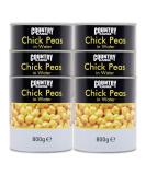 Country Range | Chick Peas in Water | 6x800g - Buy Online on GoSupps.com