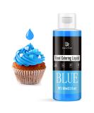 Shop Blue Liquid Food Coloring - 160ml Concentrated Sugar-Free for Cakes Cookies Slime & Easter Eggs | International Shipping Available - Buy Online on GoSupps.com