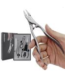 VOGARB 5pcs Large Nail Clippers Set - Professional Podiatrist Pedicure Tool for Thick/Ingrown Nails - Long Handle Trimmer for Seniors - Heavy Duty Wide Opening Cutter - Buy Online on GoSupps.com