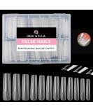 UNA GELLA Square Fake Nails XXL Pre-file 240pcs Long Gel Nail Tips Press On Nails Tips XXL No C Curve Nail Tips Extra Long Nail Tips Clear Long Flat Square Nail Tips Tapered Square Nails Soft Gel Tips Matte Square Tips 240pcs - Buy Online on GoSupps.com