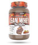 MucleSport Lean Whey Revolution Protein Powder - 25g Whey Protein Isolate - Low Cal, Carb, Fat - Chocolate Peanut Butter Flavor - 2LB Pack - Buy Online on GoSupps.com