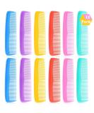 12 PCS Colorful Plastic Pocket Combs Set with Pearlescent Effect - Fine Dressing, Styling, Cutting Combs for Women and Men - Salon and Hotel Hair Care Tool (Multicolor) - Buy Online on GoSupps.com