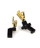 Stinger Novelty Finger Sight Set - 45 Degree Gloss Gold Iron Sights for Picatinny Rail and Weaver | Front and Rear BUIS Set - Buy Online on GoSupps.com