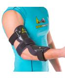 BraceAbility Cubital Tunnel Syndrome Elbow Brace - Ulnar Nerve Pain Relief | Arm Immobilizer for Hyperextended Elbow - Size M/L - Buy Online on GoSupps.com