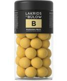Lakrids by B low - B - Passion Fruit - 295g - Danish Gourmet Lakritz -Kugeln - Sweet Likritzkern enveloped by white chocolate & passion fruit B - Passion Fruit 295 G (1 SPAL) - Buy Online on GoSupps.com