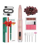 Buy Weiyi Rechargeable Nail Milling Cutter Set - 11 Attachments & 26 Sanding Tapes for Professional Gel Nail Care | Electric Nail File for Manicure & Pedicure - Buy Online on GoSupps.com