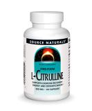 Source Naturals L-Citrulline 500mg Capsules - Exercise Recovery, Energy & Detox - Buy Online on GoSupps.com