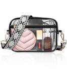 Upifen Transparent Stadium Bag for Women - Waterproof Crossbody Shoulder Bag with Adjustable Straps - Buy Online on GoSupps.com