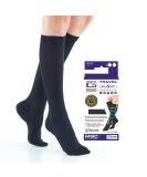 Neo G Travel Compression Socks for Women - Relief for Tired Legs | Perfect for Travel & Long Inactivity - Graduated Compression - Black - Size L - Buy Online on GoSupps.com