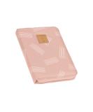 L SSIG Mama Maternity Pass Cover - U-Booklet Bag & Document Pouch in Soft Stripes Rose | Stylish & Functional Shipping Worldwide - Buy Online on GoSupps.com