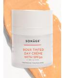 Sonage Roux Tinted Day Creme SPF 30 - Natural Mineral Sunscreen | Lightweight No White Cast | Perfect Under Makeup - Buy Online on GoSupps.com