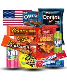 USA Sweets & Snack Box XXL | Exciting American Treats & Import Goods | Colorful Selection of Snacks - Buy Online on GoSupps.com