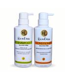 Shampoo & Conditioner Set with Argan & Macadamia Oil - Sulfate Free - Hair Repair for All Hair Types - Anti-Frizz & Split End Treatment - International Shipping Available - Buy Online on GoSupps.com