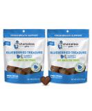 Shameless Pets Blueberried Treasure Dog Treats - Natural, Grain-Free, Upcycled Ingredients (6oz, Pack of 2) - Buy Online on GoSupps.com