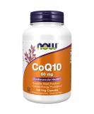 Now Foods CoQ10 60 mg - 180 Vegan Capsules for Heart Health & Energy Support - Buy Online on GoSupps.com