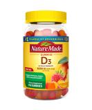 Nature Made Extra Strength Vitamin D3 5000 IU Gummies - Bone, Teeth, Muscle, and Immune Health Support - 150 Count - Buy Online on GoSupps.com