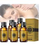 5 Bottle Abdominal Drainage Ginger Oil - Belly Off Massage Oil for Effective Detox & Wellness - Buy Online on GoSupps.com