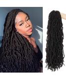 Beyond Beauty 6 Packs 24-Inch Nu Faux Locs - Soft Dreadlocks & Braided Hair Extensions (#4) for Stunning Goddess Looks - Buy Online on GoSupps.com