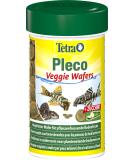 Tetra Pleco Veggie Wafers - Healthy Fish Feed for Herbivorous Fish | Mineral-Rich Zucchini | 100ml Can | Ideal for Vitality & Well-Being - Buy Online on GoSupps.com