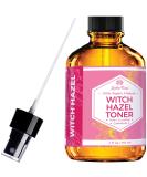 Witch Hazel Toner by Leven Rose  100% Pure Organic Facial Rose Water with Rose Petals  Calendula  Cucumber  and Chamomile Flower 4 oz 4 Fl Oz (Pack of 1) - Buy Online on GoSupps.com