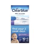 Clearblue Ovulation Complete Starter Kit - 10 Ovulation Tests & 1 Pregnancy Test - Buy Online on GoSupps.com