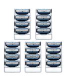 Upgrade Your Shave: 20 PC Mach3 Razor Blades for Smooth Beard & Leg Hair Removal - Manual Razor Blades - Buy Online on GoSupps.com