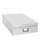 Pioneer Jumbo Scrapbook Storage Box  Crafters White  14 3/4 X 13 X3 3/4 - Buy Online on GoSupps.com