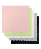 5 Pack Microfiber Cleaning Cloths - Multi-Color Lens & Screen Cleaning for Eyeglasses Cell Phones Cameras | Best Quality & International Shipping - Buy Online on GoSupps.com