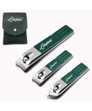 Premium Stainless Steel Nail Snap Set - 3 Pieces Nail Clippers for Fingernails & Toenails - Large Small & Diagonal Styles - Perfect for Precise Grooming - Buy Online on GoSupps.com