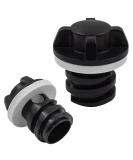 2 Pack YETI-Compatible Cooler Drain Plugs | Large & Small Sizes | For YETI & RTIC Coolers | Easy-to-Install Cooler Accessories - Buy Online on GoSupps.com