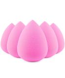 BEAKEY 5 Pcs Makeup Sponge Set  Paw Paw Sponge  Foundation Cosmetic Blending Latex Free Beauty Sponge  Flawless for Liquid  Cream  and Powder  Pink - Buy Online on GoSupps.com