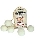 Wool Dryer Balls Quicker Drying Reduces Wrinkles and Ironing Replaces Fabric Softener 6 Large New Zealand Wool Balls Lasts More Than 1000 Loads - Buy Online on GoSupps.com