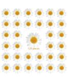 120 Pieces Real Dried Daisy Flowers Natural Dried Daisies DIY Dry Daisy Petals Pressed Chrysanthemum Flowers for Album Scrapbooks Resin Soap Art Decors Handicrafts (Primary Color) (Primary Color) - Buy Online on GoSupps.com