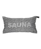 Jokipiin Pellava Sauna Pillow - Saunatikut Collection | White/Black - Premium Comfort for Your Spa Experience - Buy Online on GoSupps.com