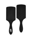 Wet Brush Paddle Detangler Hair Brush Black - For Women Men Kids - Removes Knots and Tangles - Best for All Hair Types - Buy Online on GoSupps.com