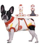 Kuoser Dog Body After Surgery - Breathable Protection for Male & Female Dogs and Cats - Post-Op Leakage Prevention - Alternative to Protective Collars - XS Size Available - Buy Online on GoSupps.com