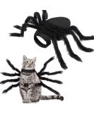 Halloween spider costume dog costume Halloween paired costume Halloween Decorations for small medium-sized dogs and cats adjustable black - Buy Online on GoSupps.com