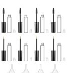 12-Piece 10ml Empty Mascara & Eyeliner Tubes Set with 4 Cream & Liquid Containers - DIY Eyelash Serum Kit - Buy Online on GoSupps.com