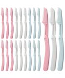 21-Piece Foldable Eyebrow Razor Set | Precision Dermaplaning Tool Kit for Brow Grooming & Facial Hair Removal - International Shipping Available - Buy Online on GoSupps.com