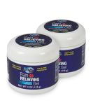 Blue Goo Pain Relieving Gel - Fast-Acting Relief for Back, Neck, Muscle, and Joint Pain - Made with 100% Pure Emu Oil - 4oz (2 Pack) - Buy Online on GoSupps.com