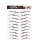 Lifelike Waterproof Eyebrow Stickers - One-Time Use Professional Brown 08 for Women | International Shipping - Buy Online on GoSupps.com