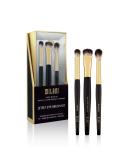 Milani Jetset Eye Brush Kit - 3 Travel-Sized Brushes for Easy Eyeshadow Application | High-Grade Synthetic Bristles | International Shipping Available - Buy Online on GoSupps.com