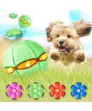 Yeahboom UFO Magical Flying Saucer Ball - Ultimate Dog Frisbee & Outdoor Toy for Dogs - Green - Buy Online on GoSupps.com