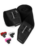 Mercuryal Premium 4m Boxing Bandages with Thumb Loop - Perfect Boxing Wraps for Men & Women - Ideal for Kickboxing MMA & Muay Thai - 2.5m Black Boxing Bands - Buy Online on GoSupps.com