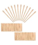600 Pack Wooden Waxing Spatulas for Hair Removal | Natural Wood Wax Sticks - Ideal for Salon & Home Use - Buy Online on GoSupps.com