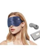 Miloney Heated Eye Mask - Cordless Washable Silk Sleep Mask for Relaxation & Travel | Perfect Gift for Birthdays & Valentine's Day - Buy Online on GoSupps.com