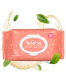 VeeFresh VeeWipes ACV (30pcs) - Apple Cider Vinegar Infused pH Balanced Feminine Wipes for Sensitive Vees | Alcohol Free & Hypoallergenic Female Wipes for Maximum Hygiene - Buy Online on GoSupps.com