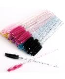 MSQ 60 PCS Disposable Eyelash Brushes - Lightweight Mascara Wands for Lash Extensions and Makeup - Multi-Colored - Buy Online on GoSupps.com
